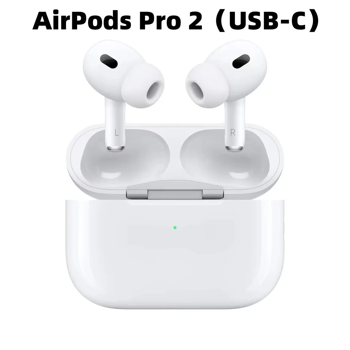 Airpods Pro 2 3 4 Wireless Bluetooth Earbuds Active Noise Cancellation Transparency Spatial Audio USB-C Charging Case for