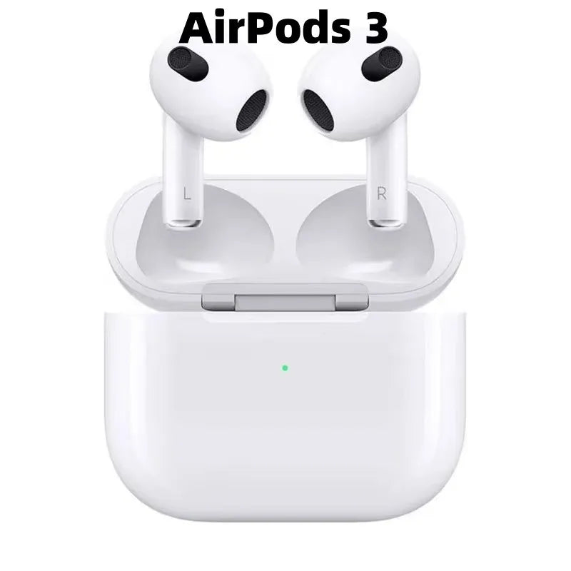 Airpods Pro 2 3 4 Wireless Bluetooth Earbuds Active Noise Cancellation Transparency Spatial Audio USB-C Charging Case for