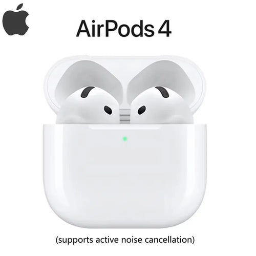 Airpods Pro 2 3 4 Wireless Bluetooth Earbuds Active Noise Cancellation Transparency Spatial Audio USB-C Charging Case for